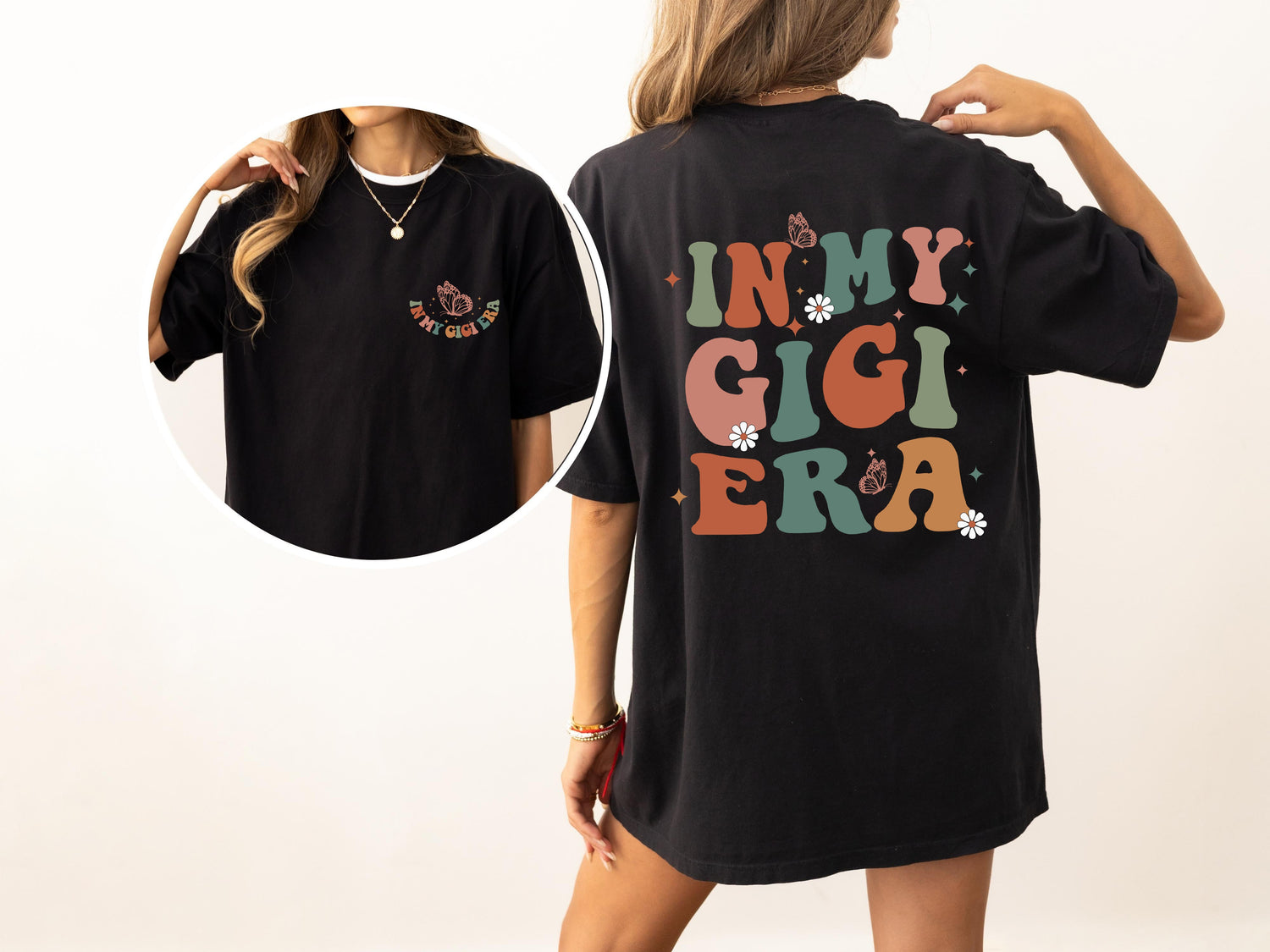 In My Gigi Era, Grandma, Nana, Mom Era, Mother's Day, Tshirt Comfort Colors T-Shirt