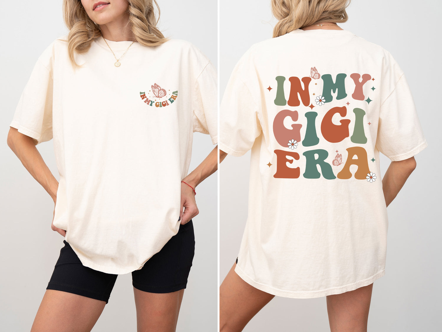 In My Gigi Era, Grandma, Nana, Mom Era, Mother's Day, Tshirt Comfort Colors T-Shirt