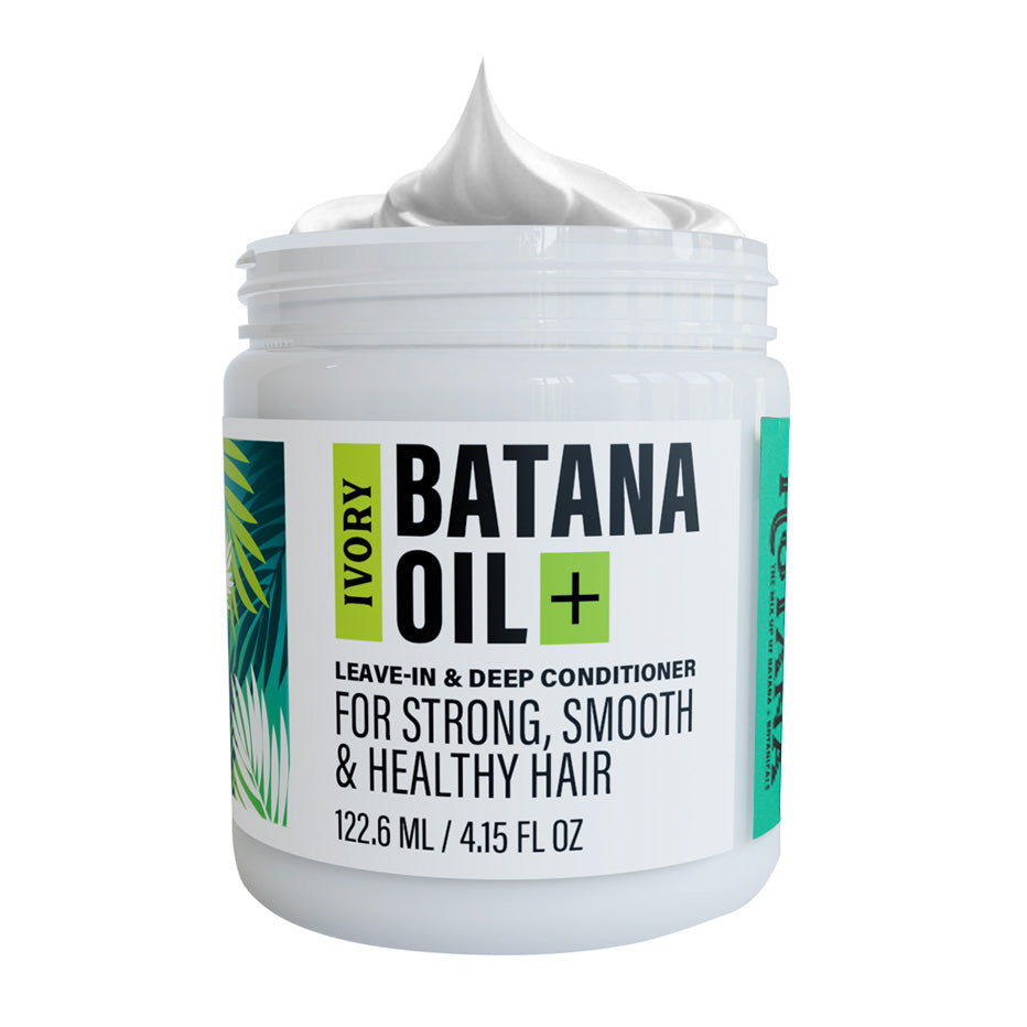 Hotana Ivory Batana Oil Leave-In & Deep Conditioning Hair Mask 4 oz