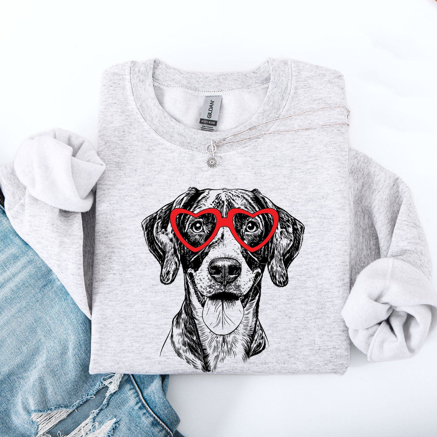 German Shorthaired, Pet, Dog Breed, Valentine's Sweatshirt