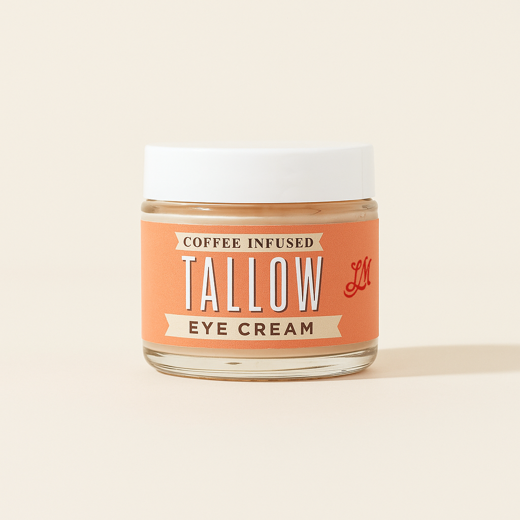 The Lady May Lady May Coffee-Infused Tallow Eye Cream – Brighten, Firm & Revitalize Naturally
