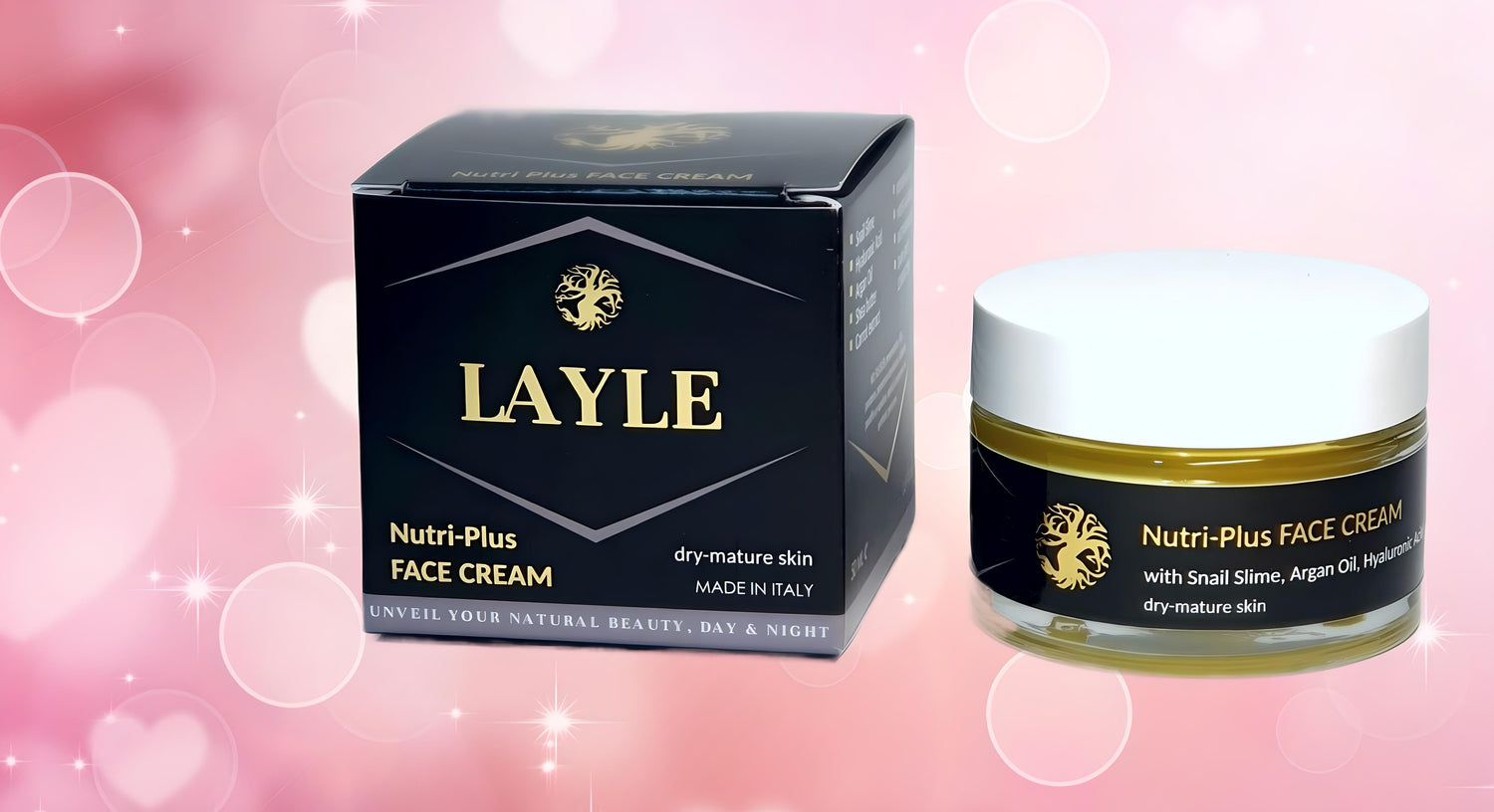 LAYLEBEAUTY Nutri Plus Face Cream – Ultimate Care for Dry & Mature Skin 🌹✨