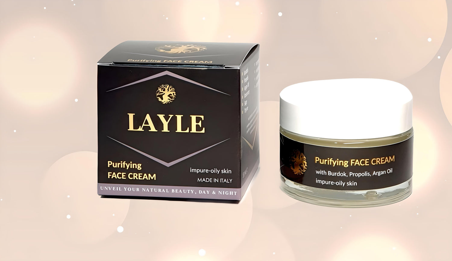 LAYLEBEAUTY Purifying Face Cream – Clarity & Balance for Oily Skin 🌿✨