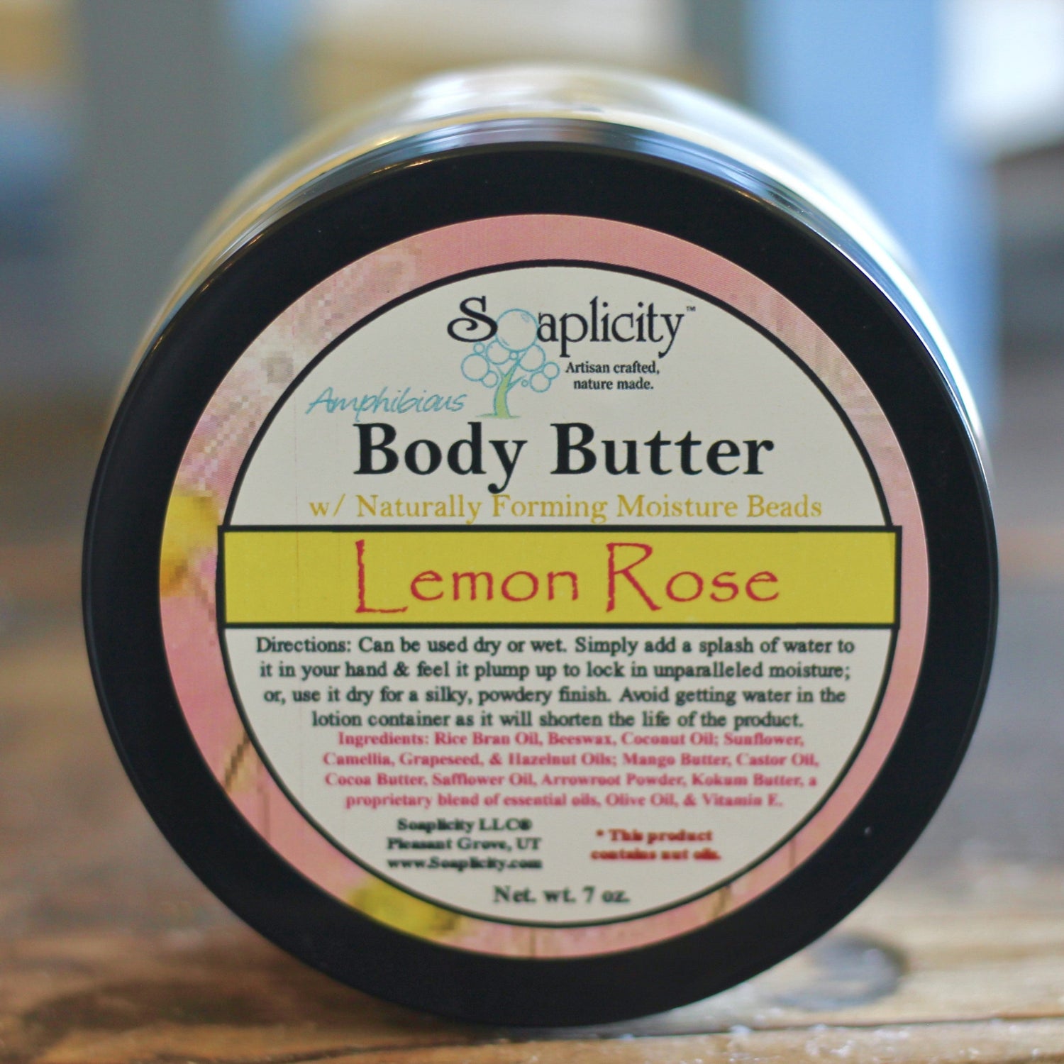 Soaplicity Lemon Rose Body Butter