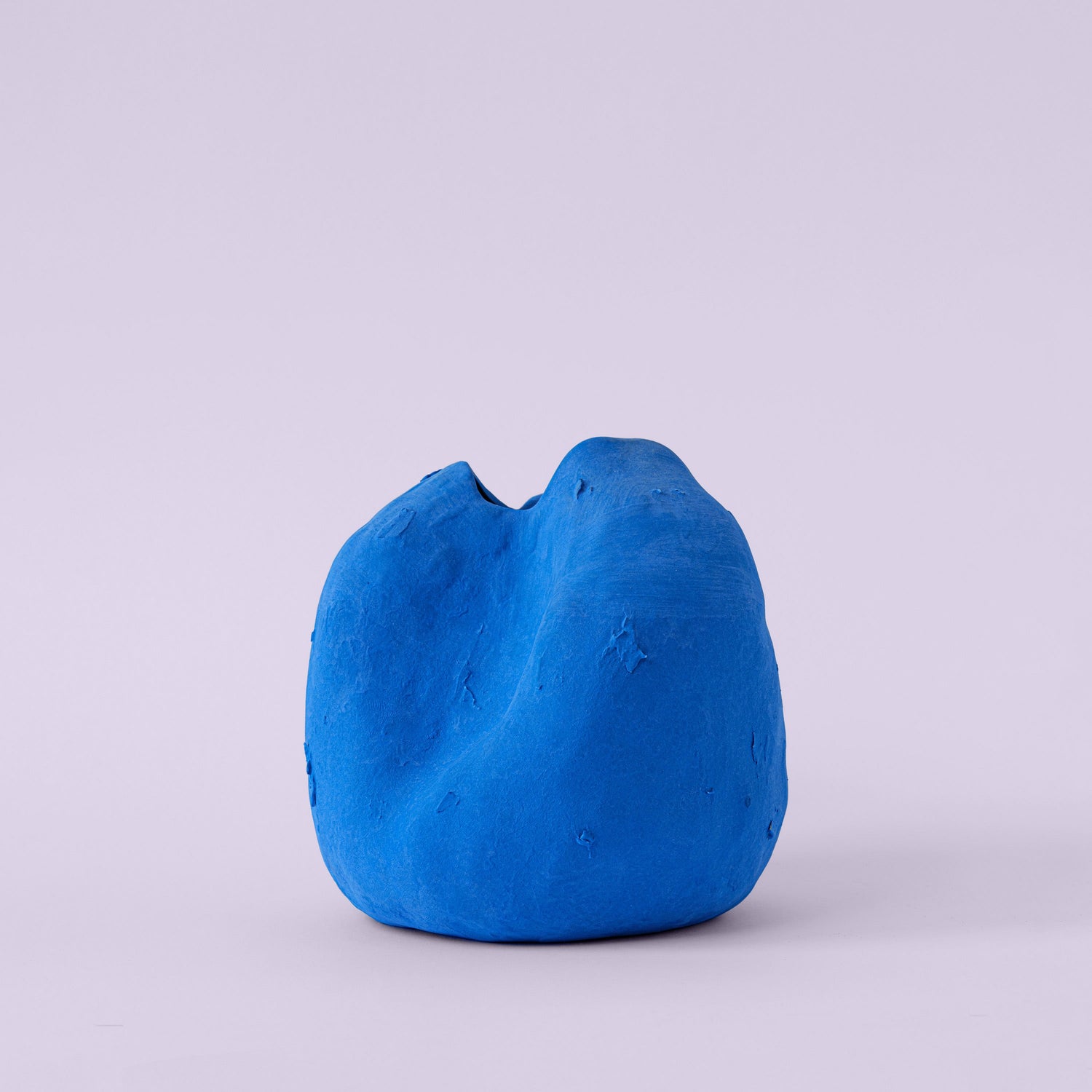 Vivee Home Louise Matte Blue Porcelain Vase