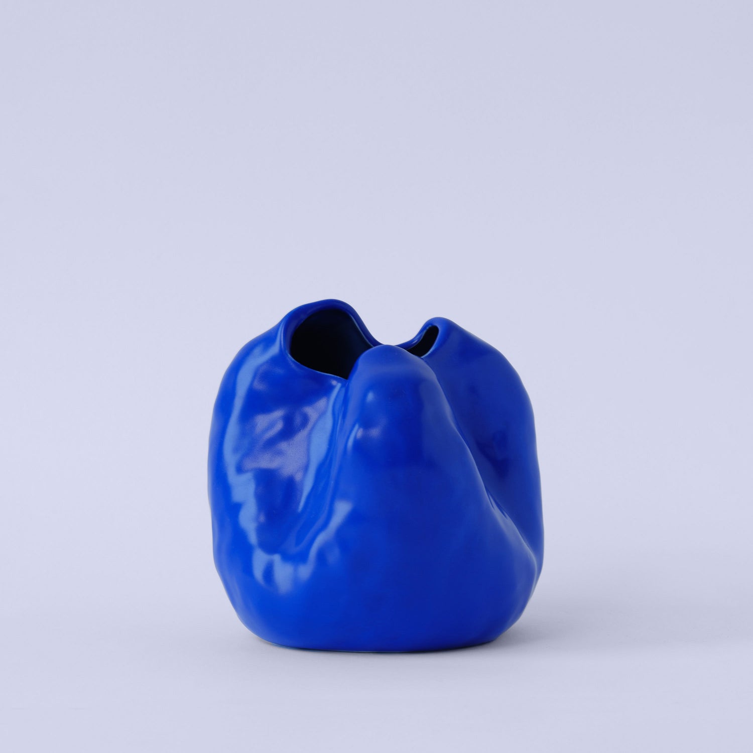 Vivee Home Louise Blue Porcelain Vase