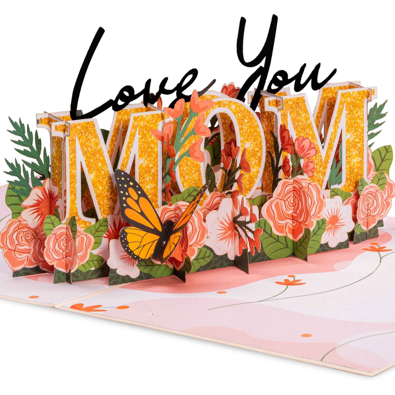 Paper Love Love You Mom Pop Up Card