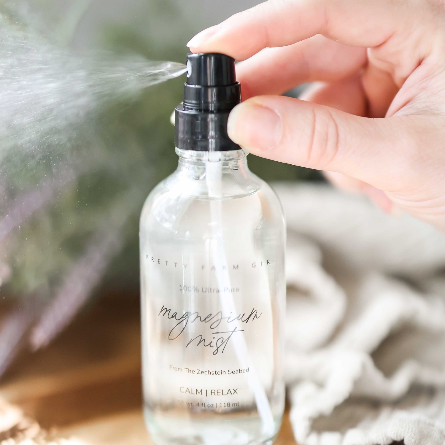 Pretty farm girl Magnesium Mist Body Spray