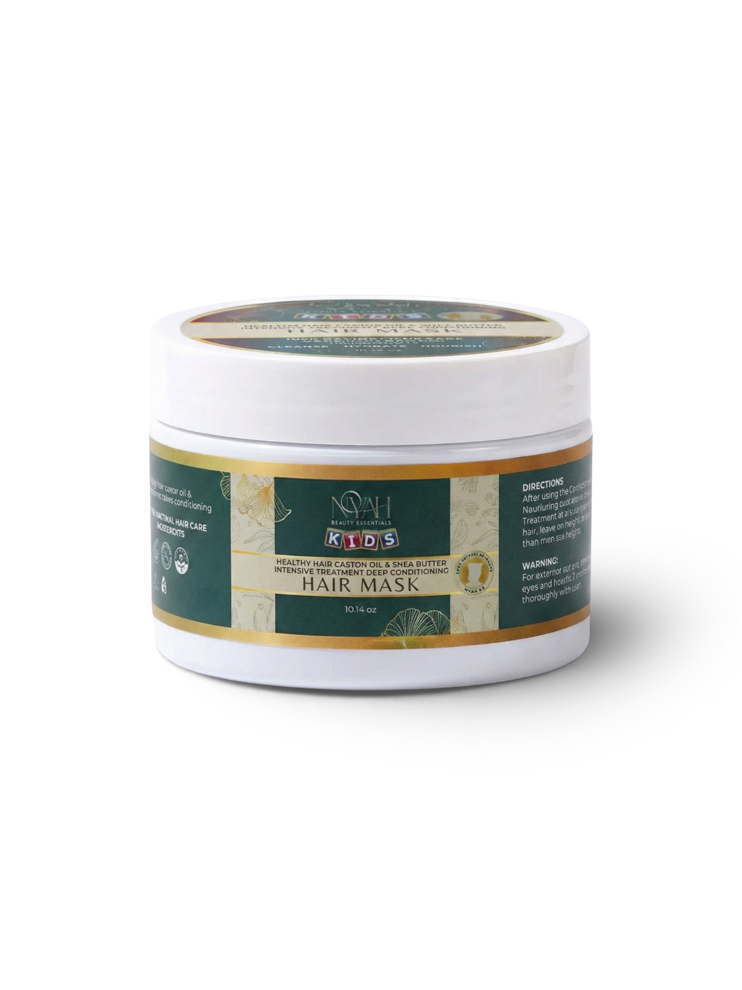 Novah Beauty Essentials Healthy Hair Castor Oil & Shea Butter Intensive Treatment Deep Conditioning Hair Mask