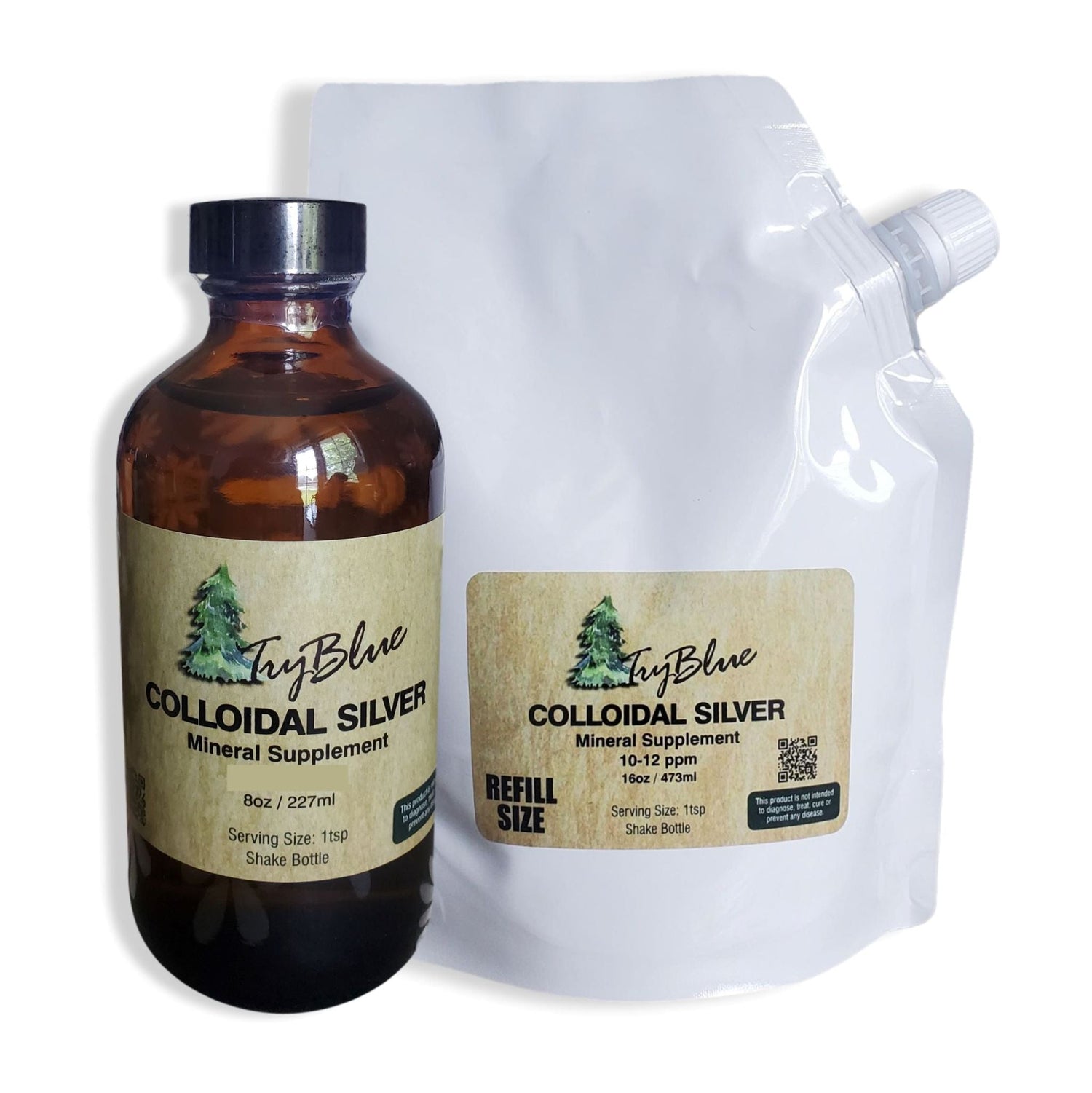Try-Blue Colloidal Silver - Immune Support