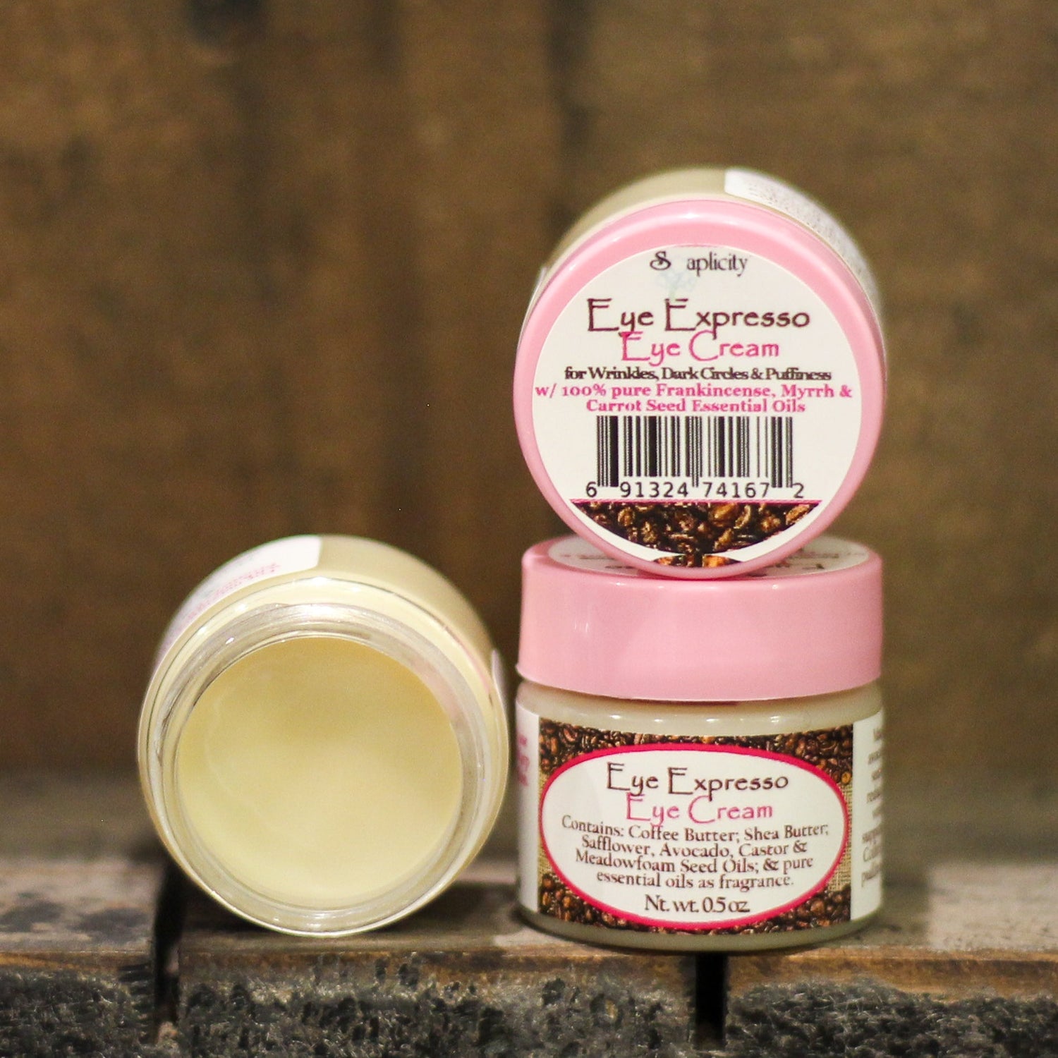 Soaplicity Eye Expresso All-Natural Eye Cream