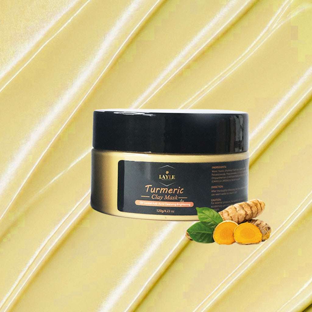 LAYLEBEAUTY Turmeric Clay Mask – Glow with Radiance 🌿✨