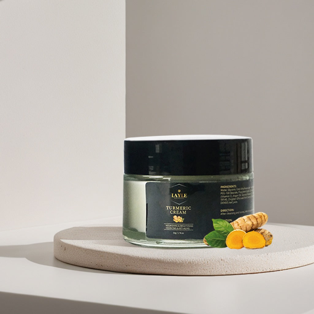 LAYLEBEAUTY Turmeric Radiance Cream – Glow from Within 🌿✨