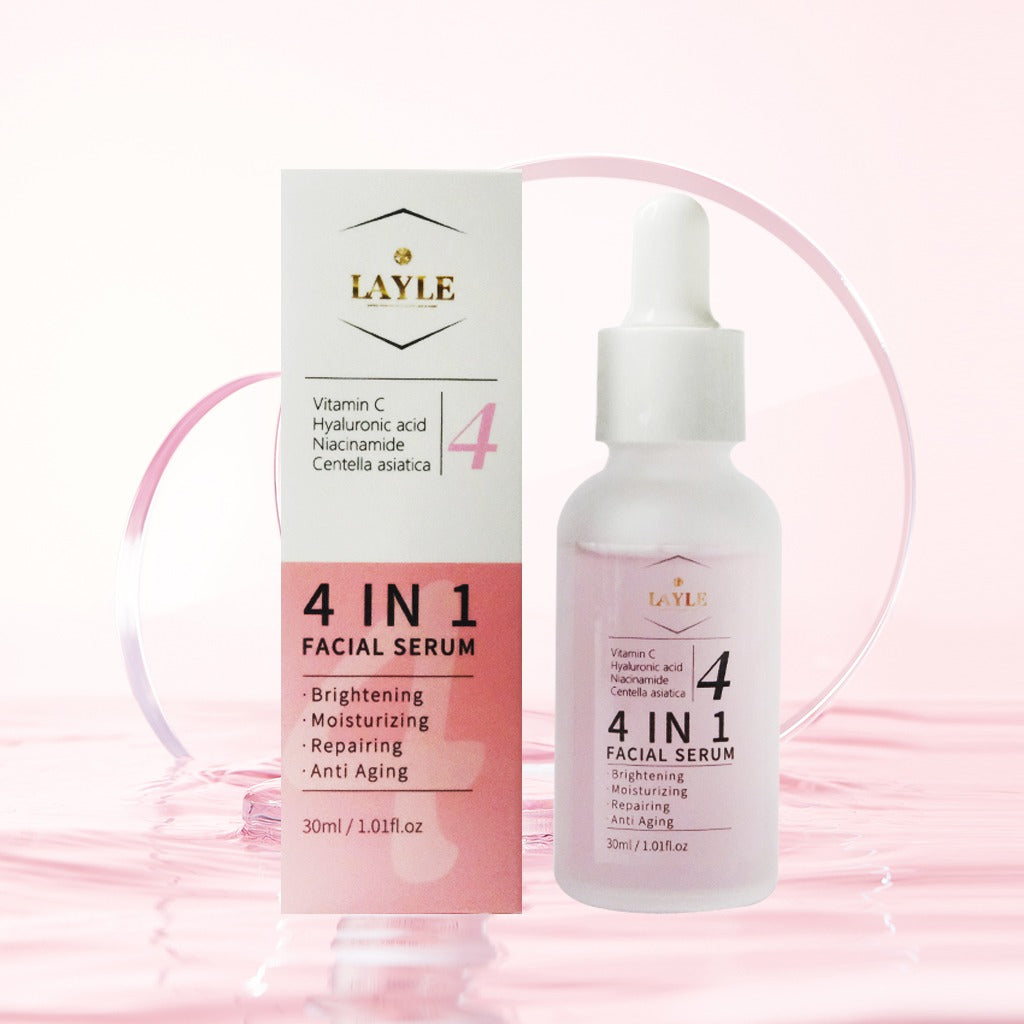 LAYLEBEAUTY 4-in-1 Brightening & Hydrating Serum – Radiance, Hydration & Renewal ✨🌿