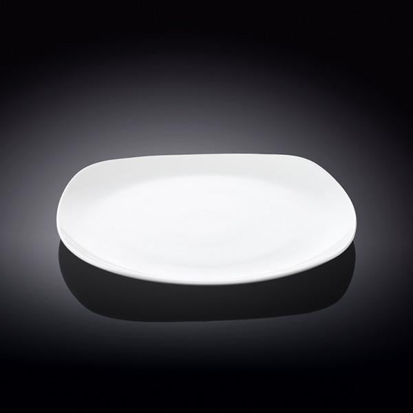 Set Of 6 White Bread Plate 6.5" inch X 6.5" inch | 16.5 X 16.5 Cm