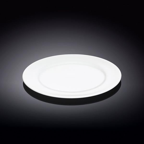 Set Of 12 White Bread Plate 6" inch | 15 Cm
