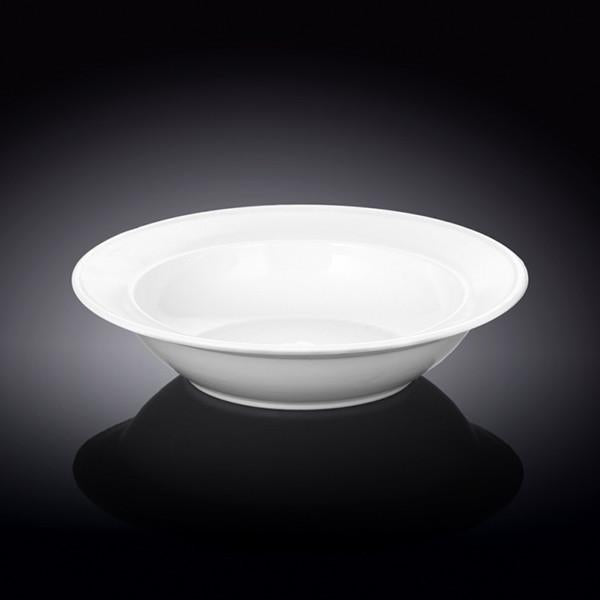 Set Of 6 White Soup Plate 8" inch | 20 Cm 13 Oz | 380 Ml