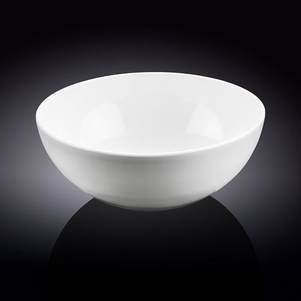 Set Of 4 White Bowl 8" inch | 20 Cm 57 Oz | 1700 Ml