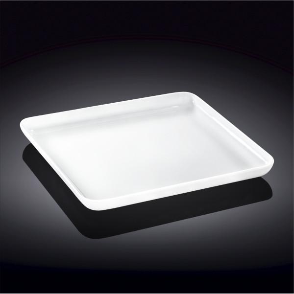 White Square Dish 10.75" inch X 10.75" inch |