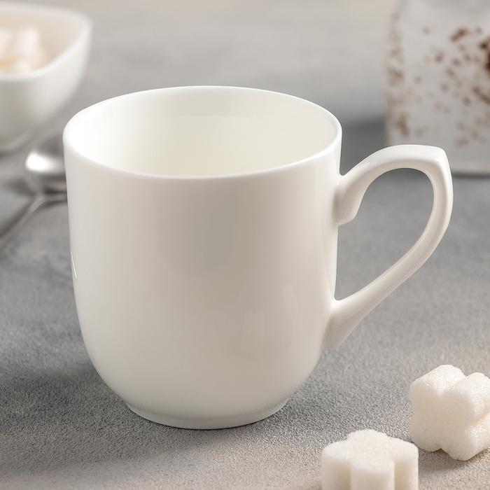 Set Of 6 White Mug 9 Oz | 270 Ml