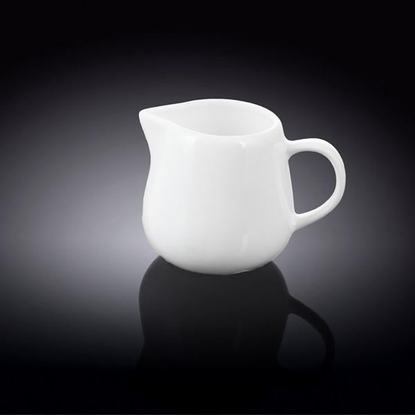 Set Of 6 White Creamer 7 Oz | 200 Ml