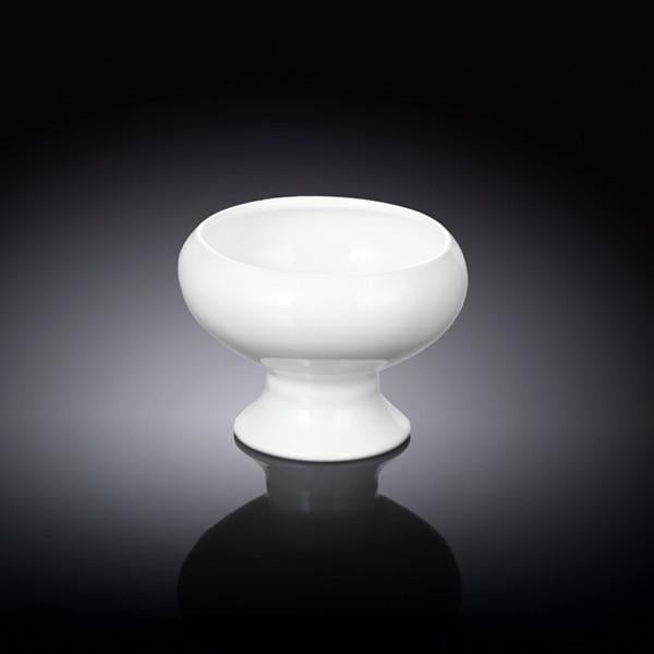 White Dessert Vase 4.5" inch X 3" inch | 11 X 8 Cm 14Fl Oz | 420 Ml