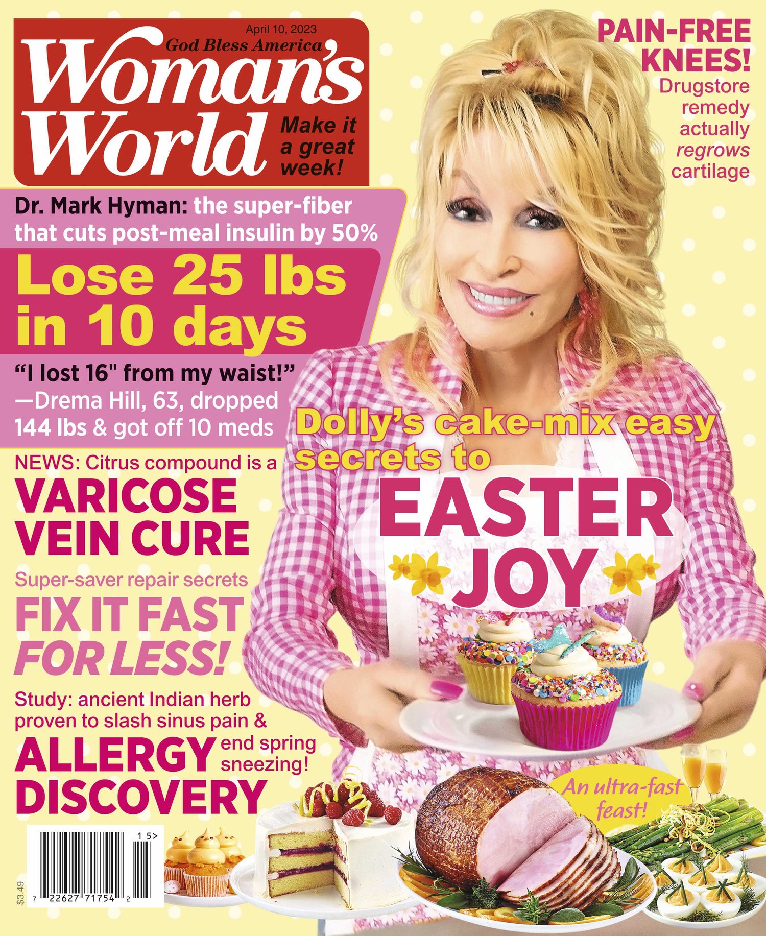 Woman's World - 04.10.23 Dollys Cake Mix Easy Secrets to Easter Joy