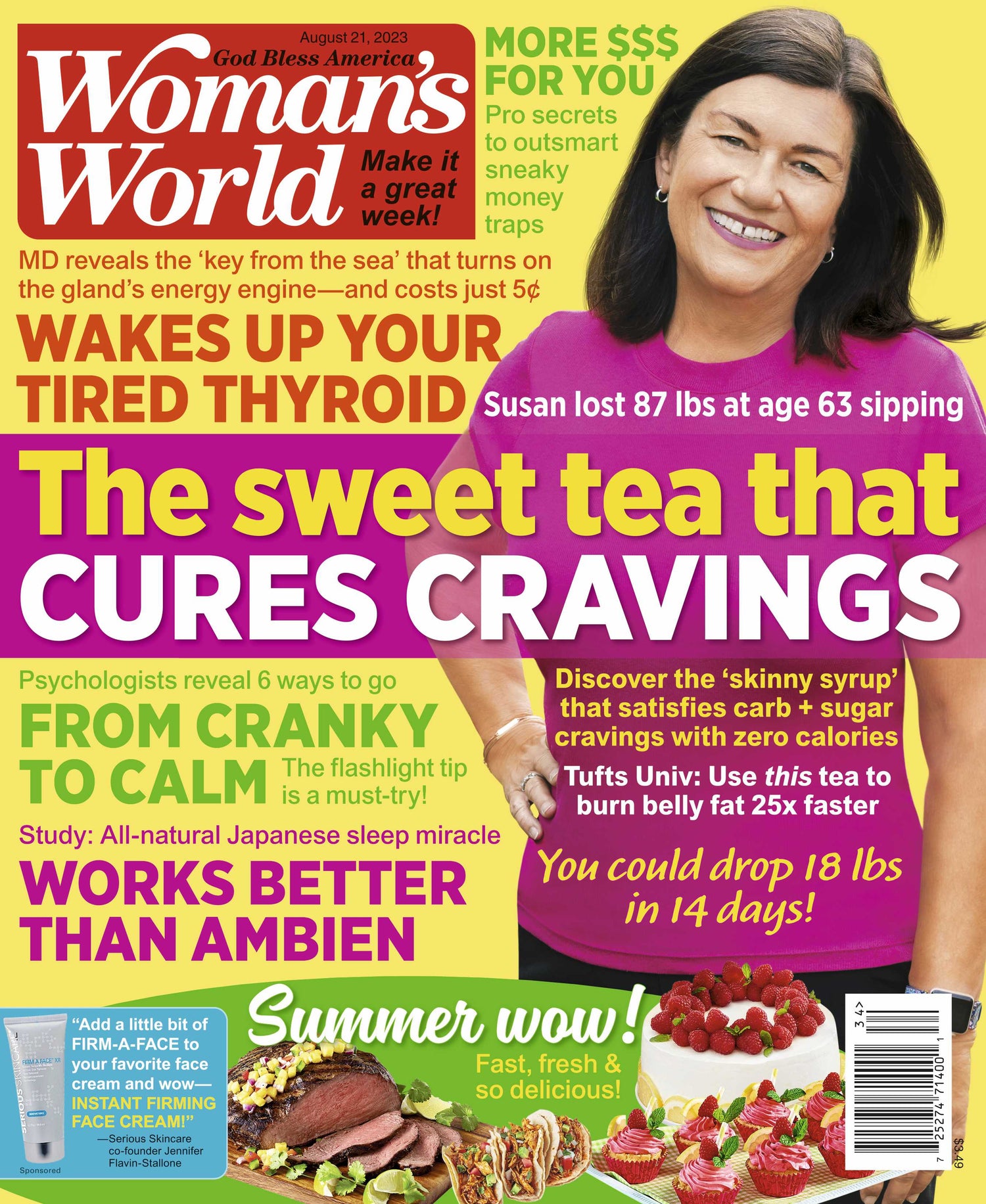 Woman's World - 08.21.23 The Sweet Tea that Cures Cravings