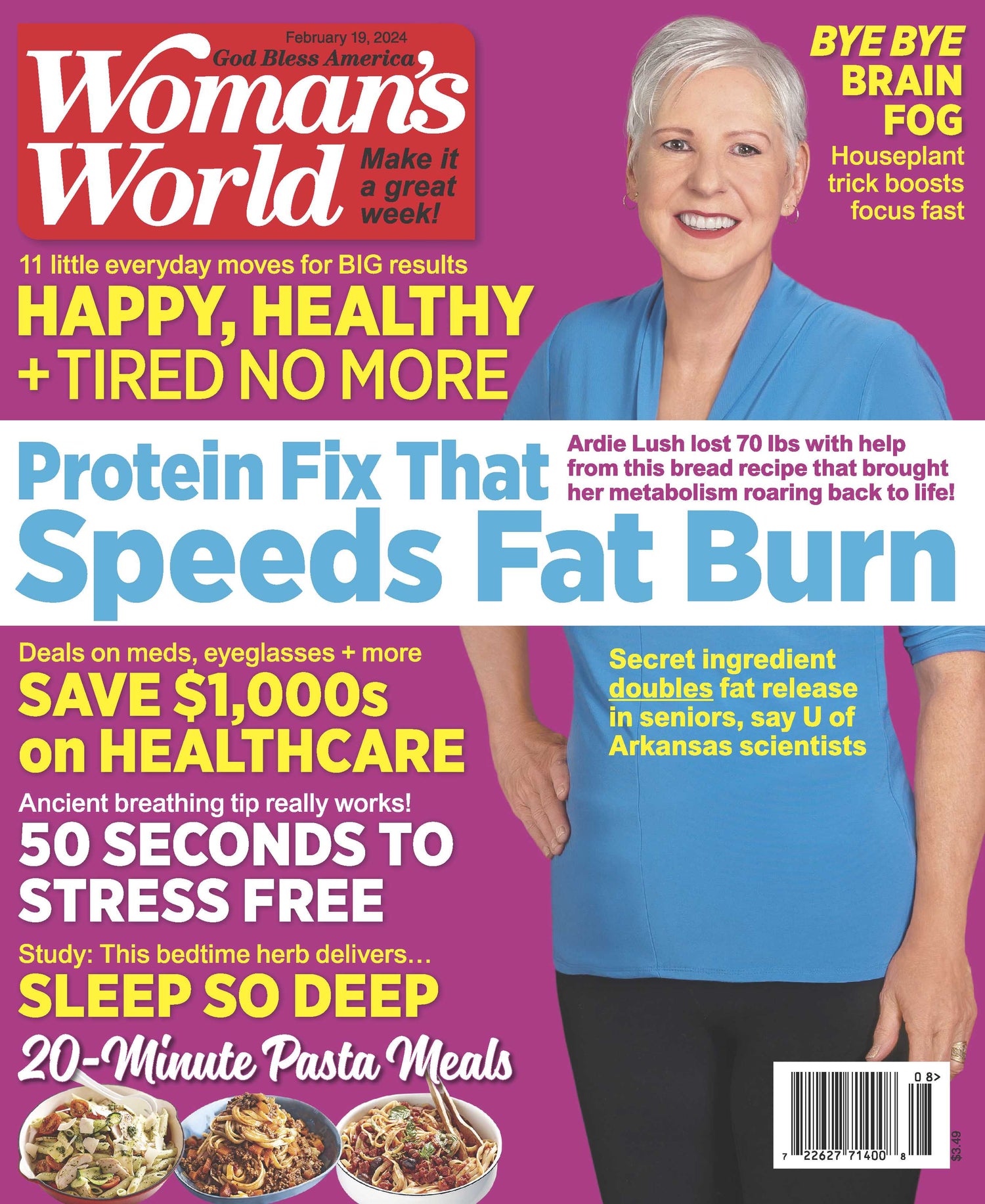 Woman's World - 02.19.24 Protein Fix That Speeds Fat  Burn