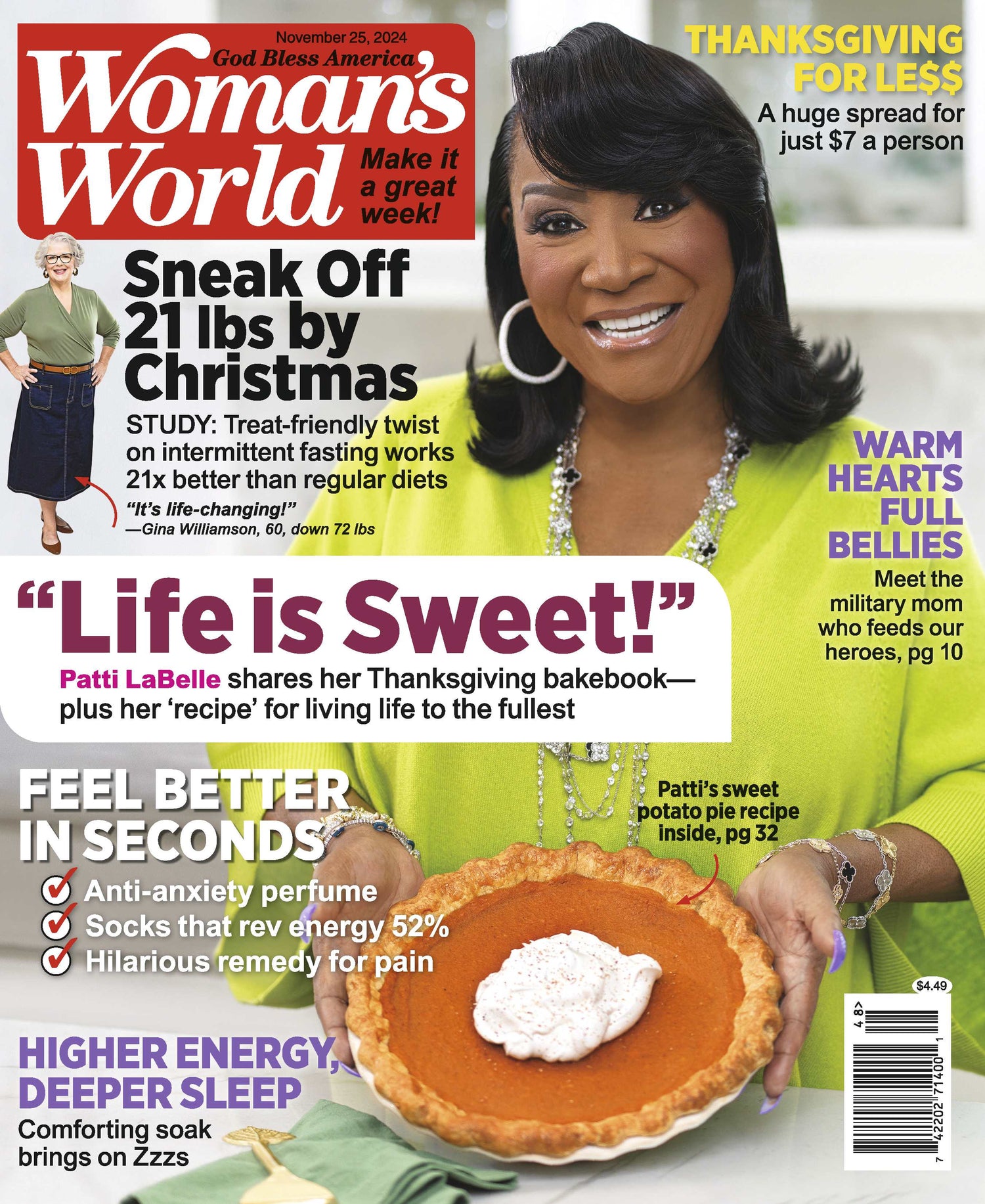 Woman's World - 11.25.24 Patti Labelle Life is Sweet