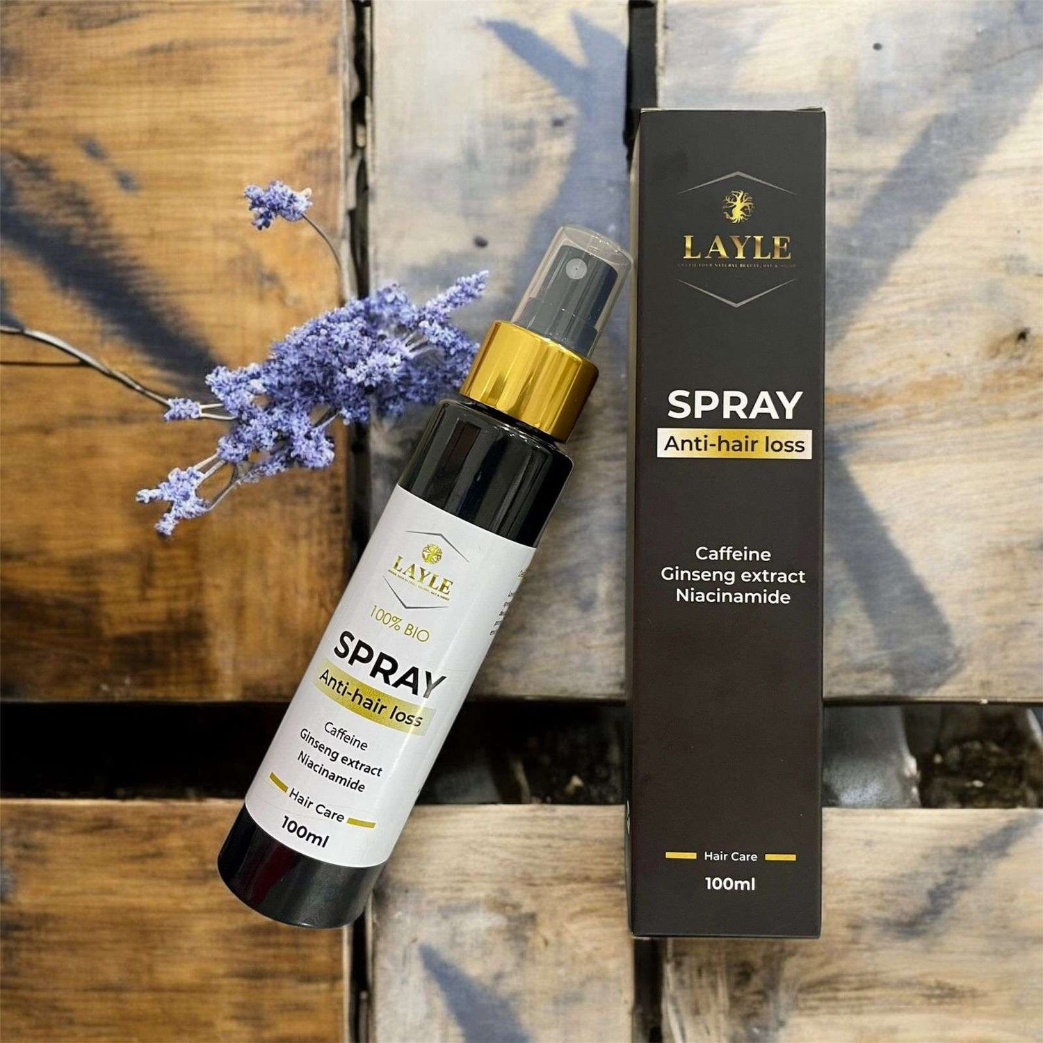 LAYLEBEAUTY Anti Hair Loss Spray – Revitalize Your Hair Naturally 🌿✨