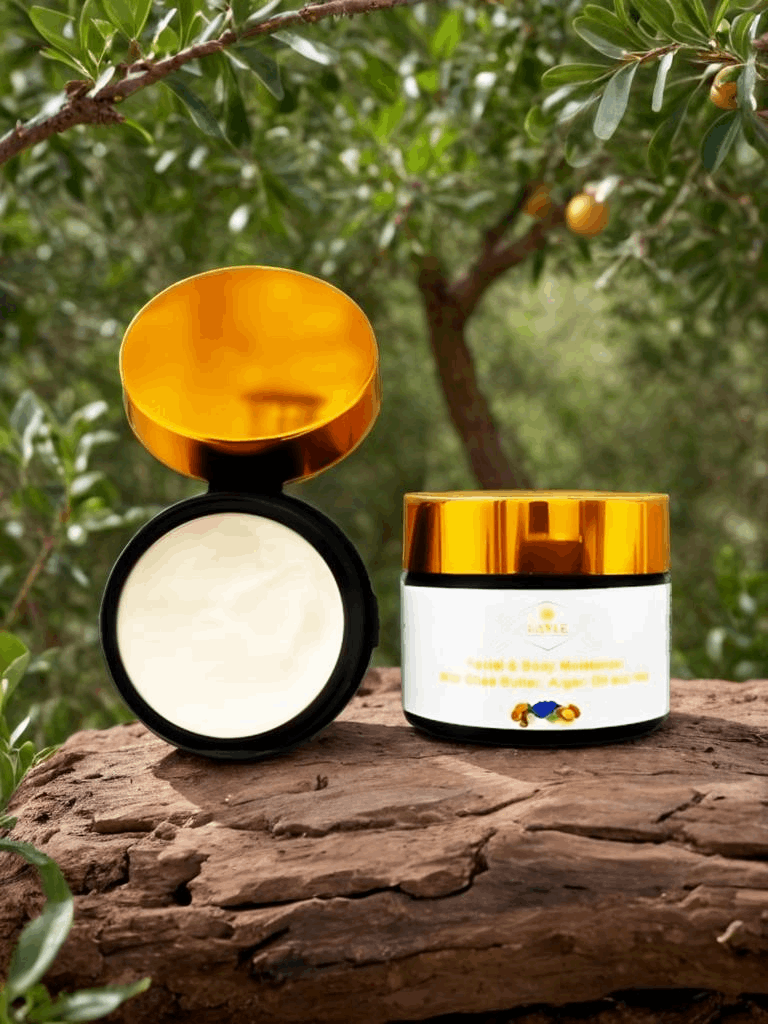 LAYLEBEAUTY 🌿 Facial & Body Moisturizer with Shea Butter & Nila – Gentle, Hypoallergenic Care