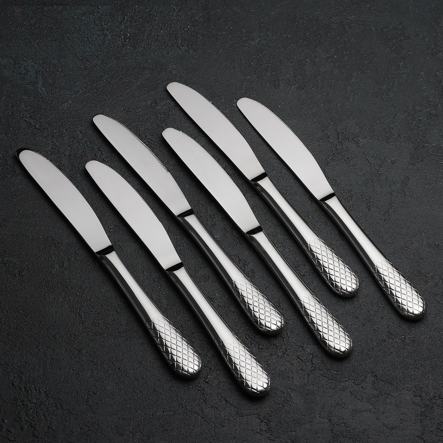 Set Of 12 Dinner Knife 8.5" inch | 22 Cm In White Box