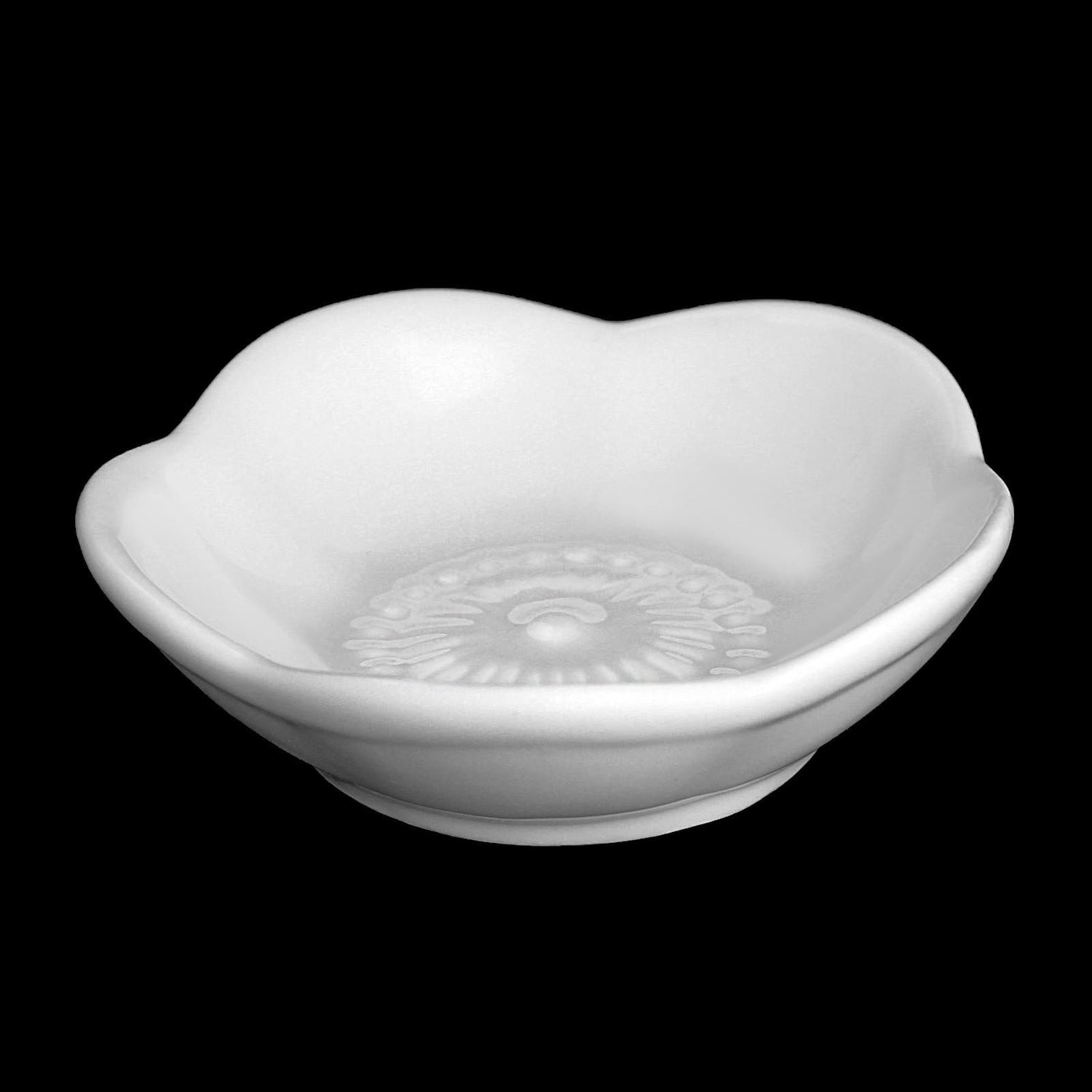 Set Of 12 White Dish 3" inch | 7.5 Cm