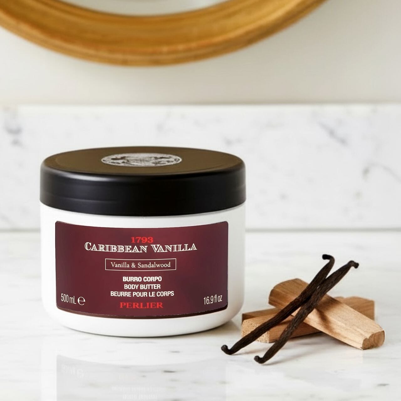Perlier Caribbean Vanilla + Sandalwood Body Butter