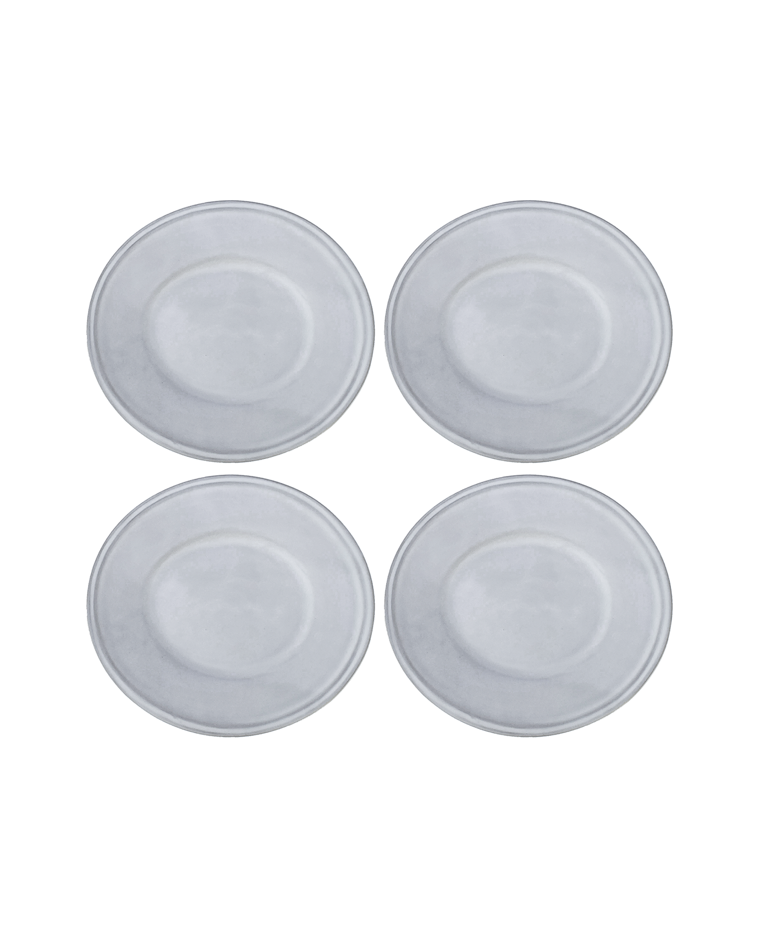 Cloud Oval Dessert Plate - Set of 4