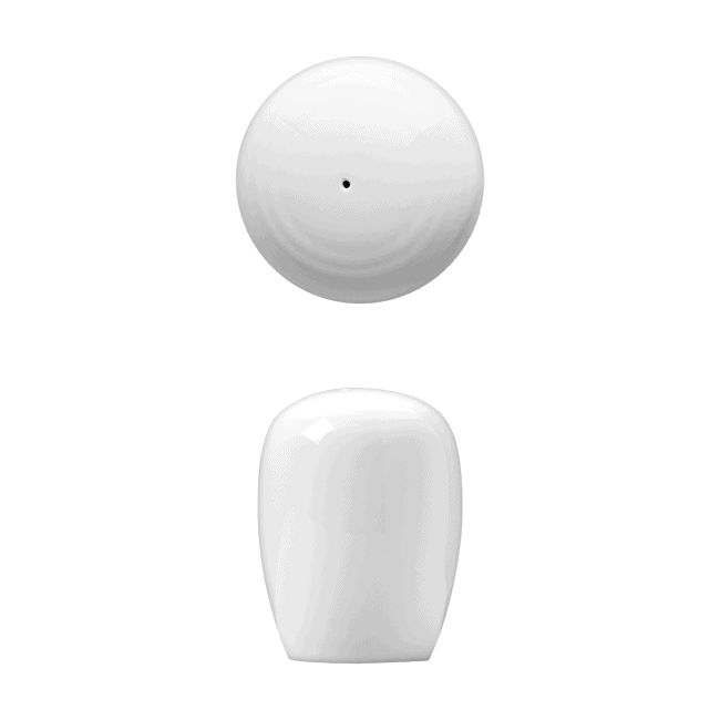 Corby Hall Duo Pepper Shaker | Catalog Number: 010 0238 | Dimensions: 2 3/4 in (7 cm)
