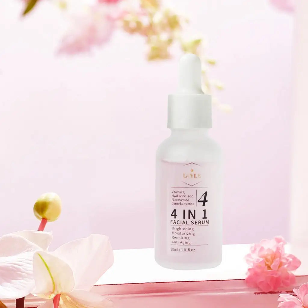 LAYLEBEAUTY 4-in-1 Brightening & Hydrating Serum – Radiance, Hydration & Renewal ✨🌿