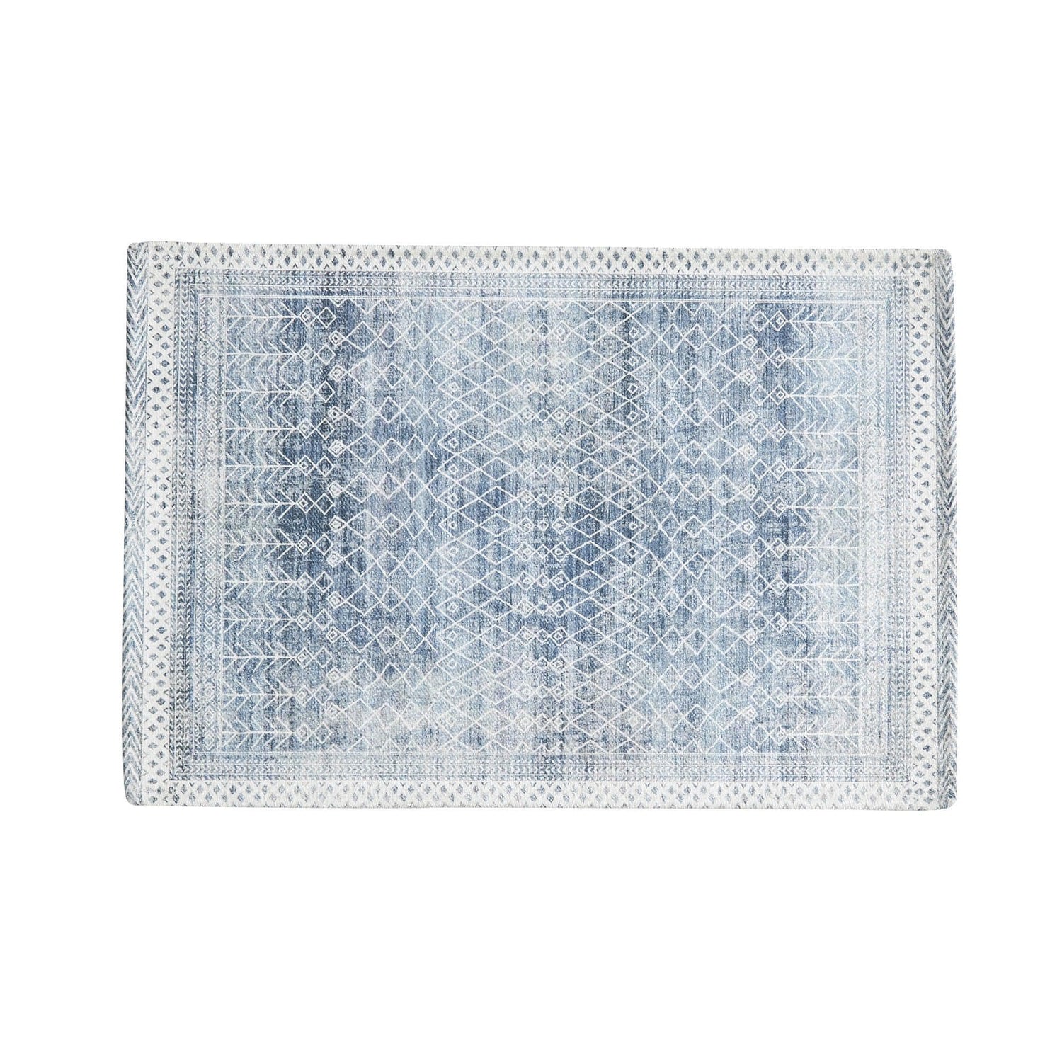 Distressed Moroccan Machine Washable Accent Area Rug 3' x 5' - Neve Collection