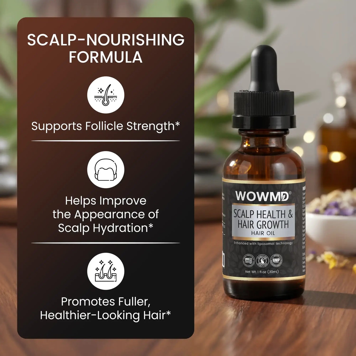 Hair Oil for Scalp Health and Hair Growth