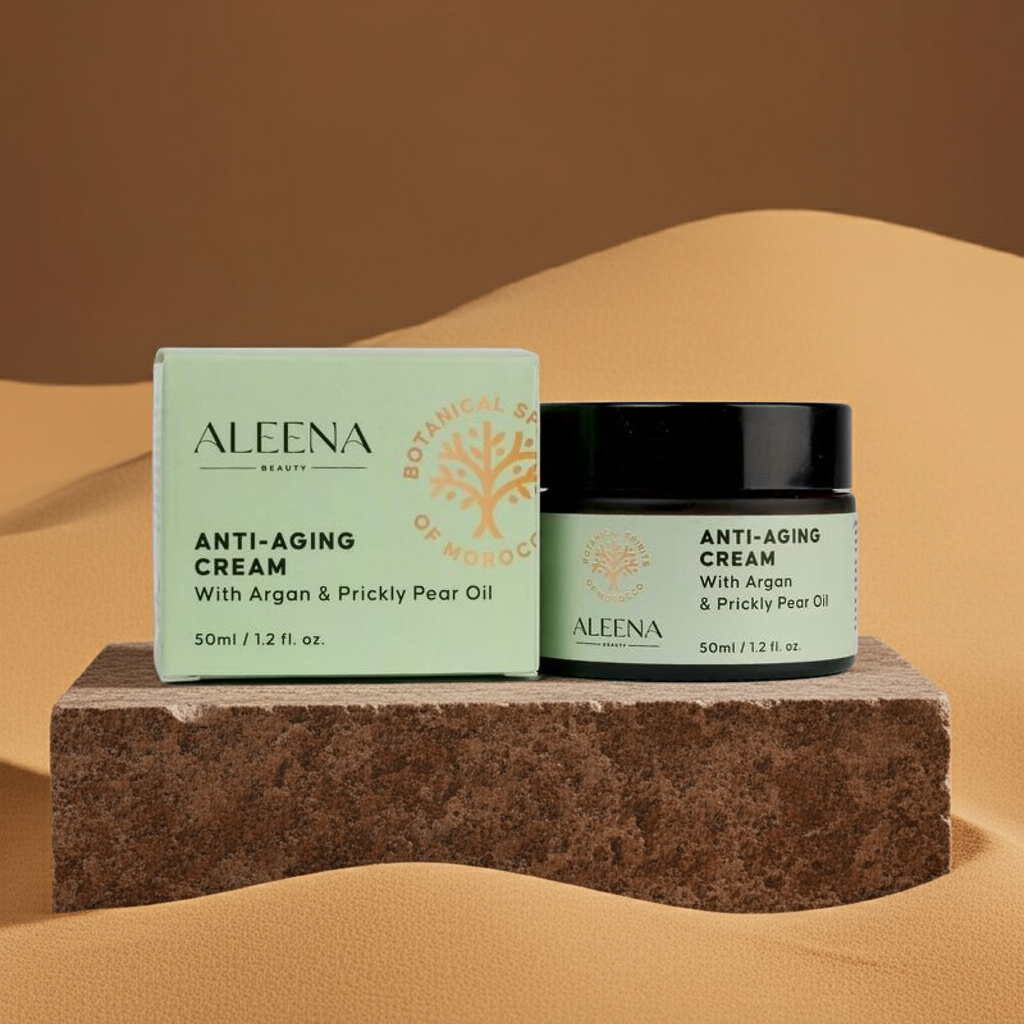 Nordic Breeze Beauty Anti-Aging Cream with Argan & Prickly Pear Oil