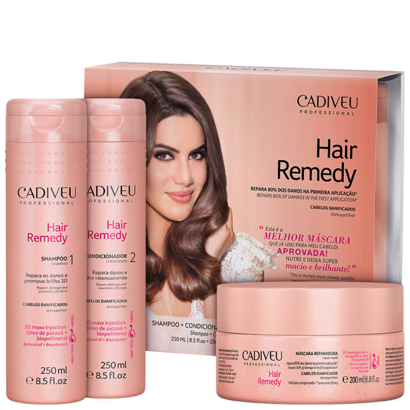 Cadiveu Professional Hair Remedy Trio Kit