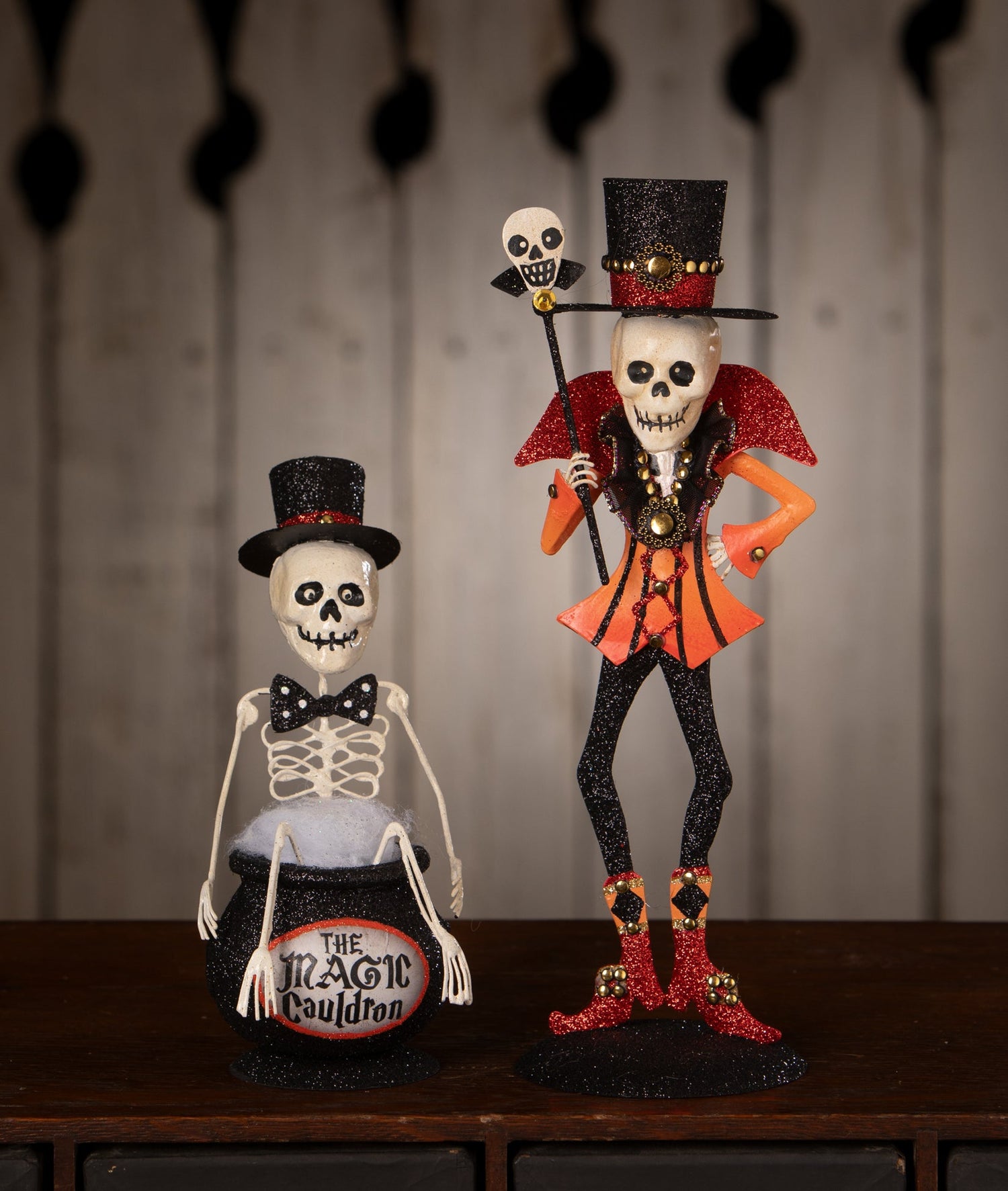 Magic Cauldron Skeleton | Halloween Decor | Bethany Lowe