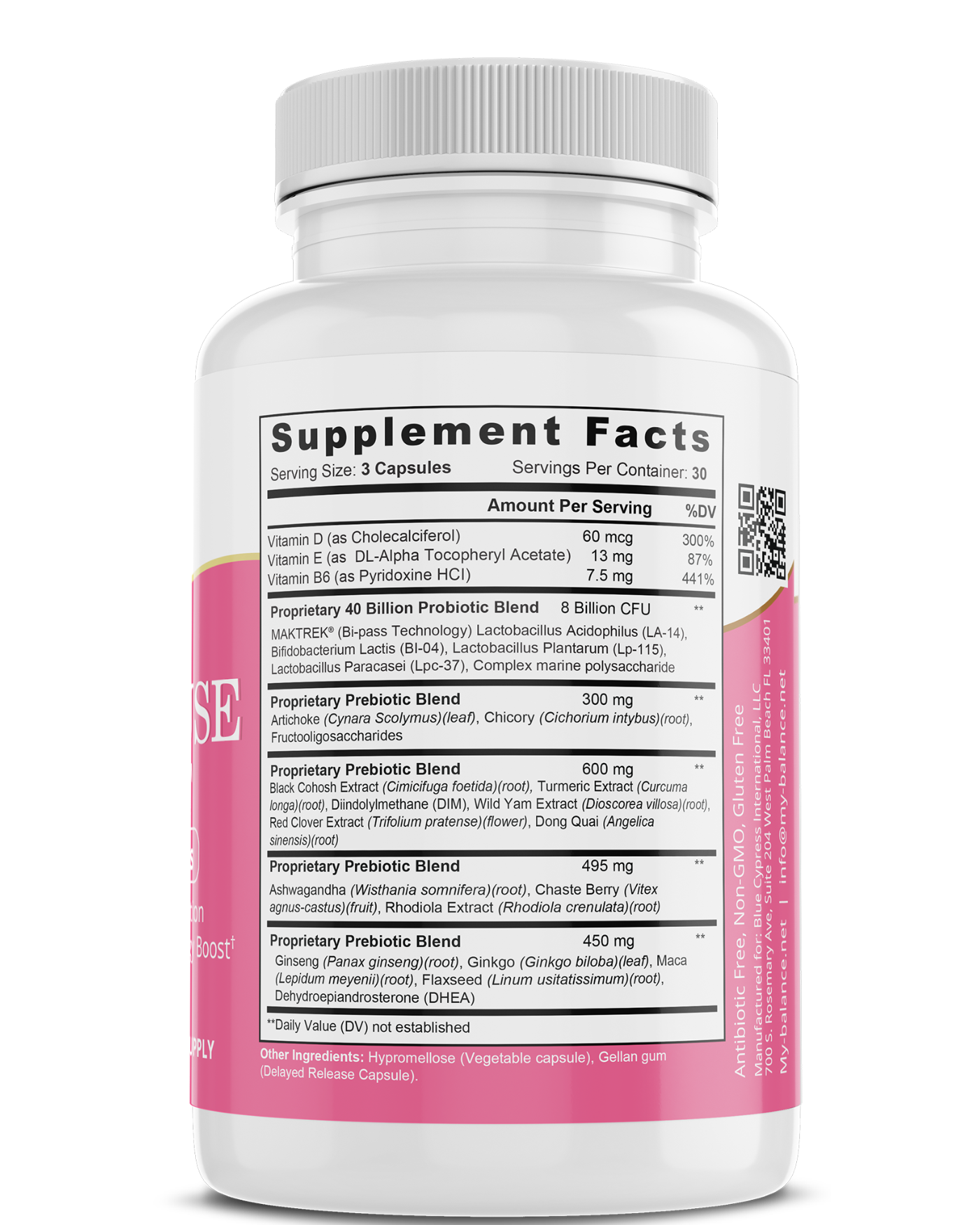 My Balance Menopause Support - A Thoughtful Blend of Ingredients