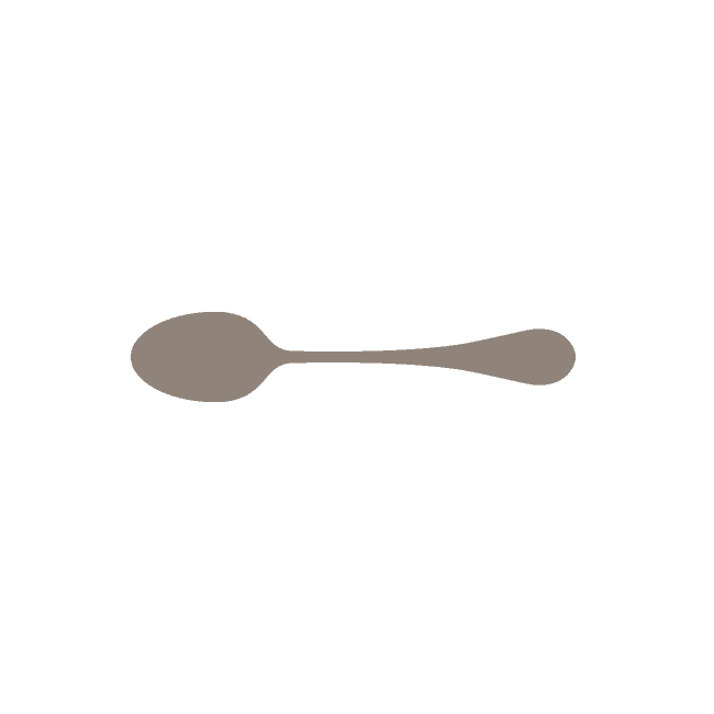 Corby Hall Toledo Oval Bowl/Dessert Spoon | Mirror Finish: 6201