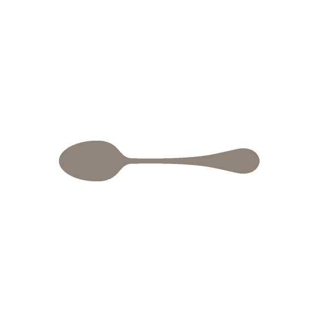 Corby Hall Sante Fe 2 Oval Bowl/Dessert Spoon Mirror Finish: 5801