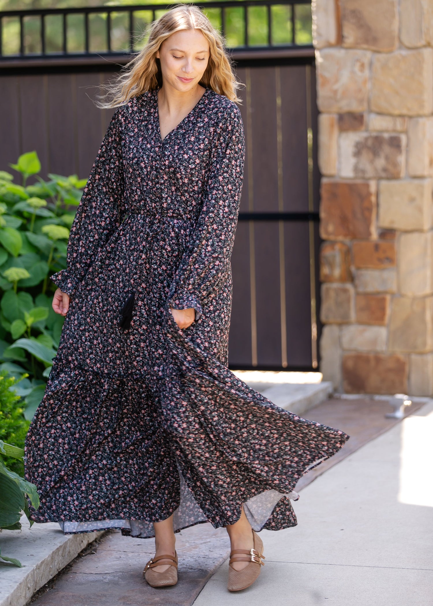 Inherit Co. Evangeline Floral Maxi Dress - FINAL SALE