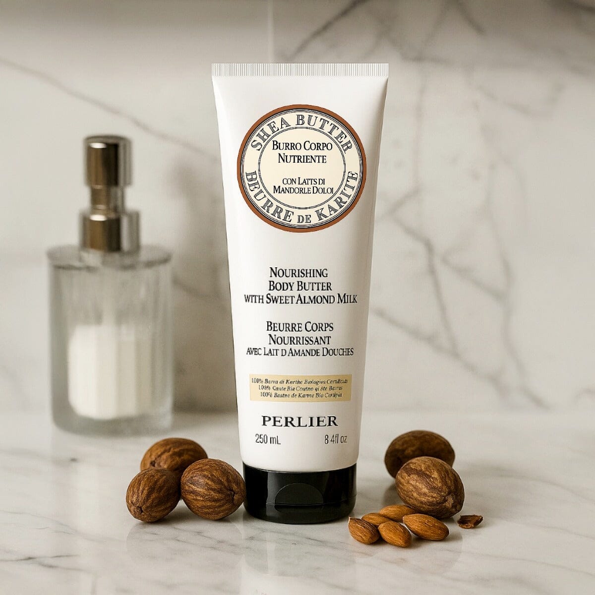 Perlier Shea + Sweet Almond Body Butter