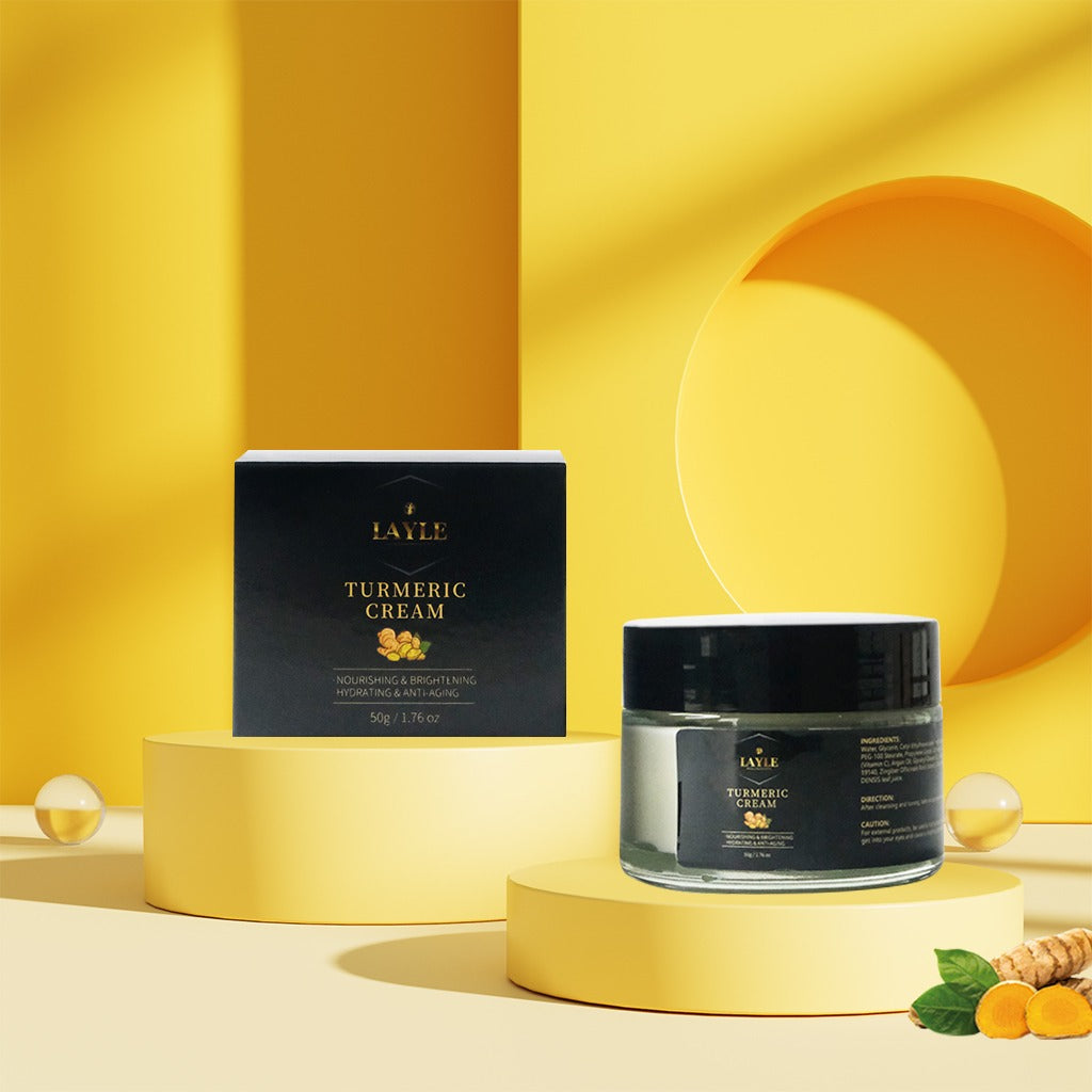 LAYLEBEAUTY Turmeric Radiance Cream – Glow from Within 🌿✨